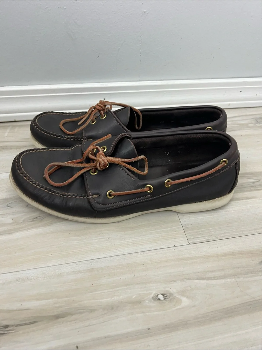 L.L. Bean Classic Men’s Boat Shoes in Dark Brown